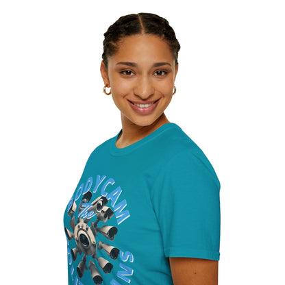 Bodycam the Politicians Cameras Dark colors Unisex T-Shirt by theGreenDragonTavern.shop