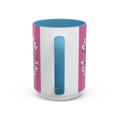Bodycam the Politicians Drone Pink Accent Mug by theGreenDragonTavern.shop