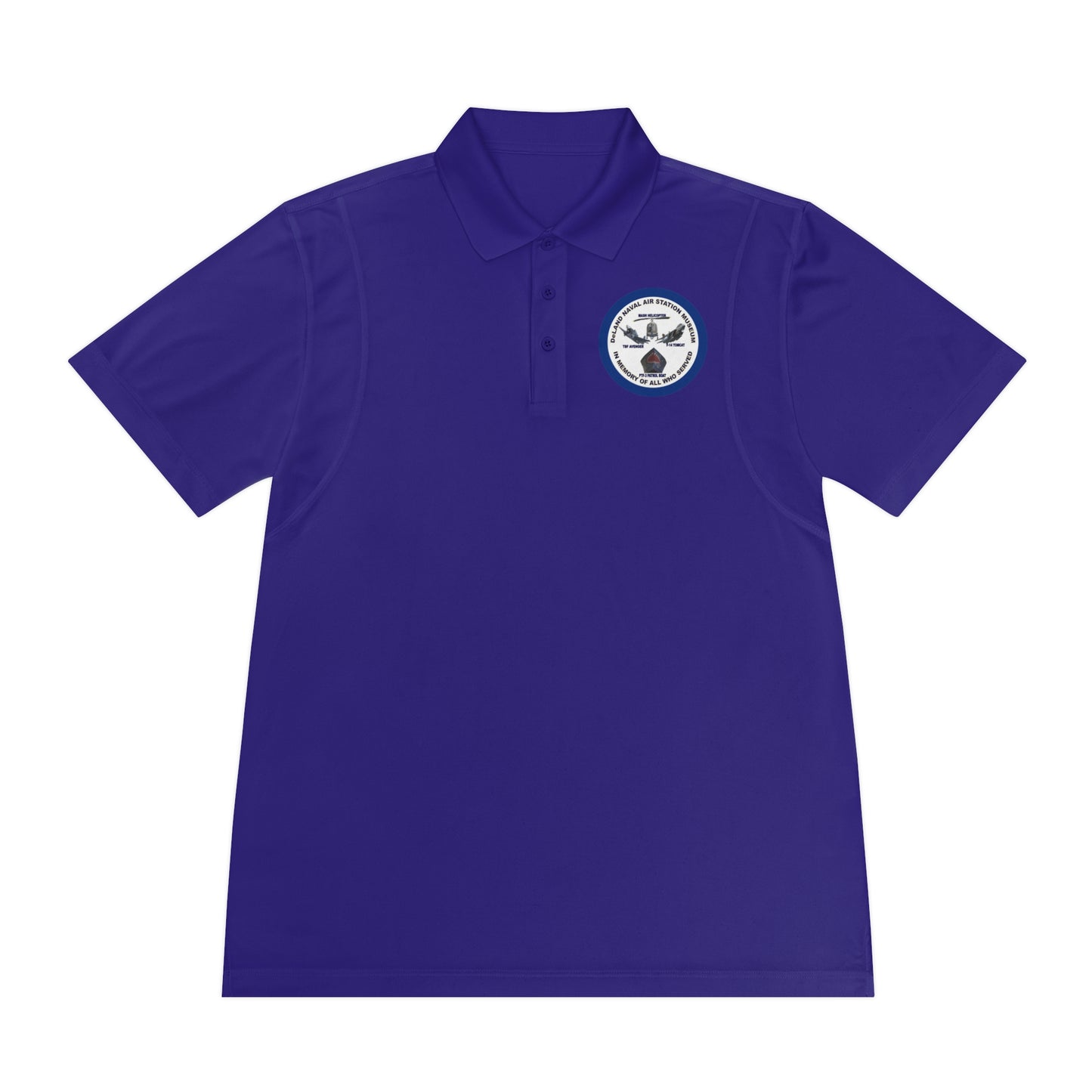 DNASM Student Art Navy Frame Sport Polo Shirt by theGreenDragonTavern.shop