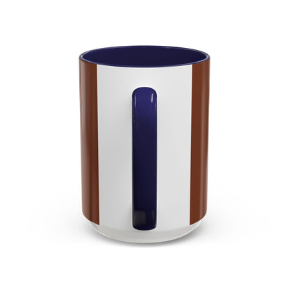 Hula Girl Packin' Heat Brown Accent Mug by theGreenDragonTavern.shop