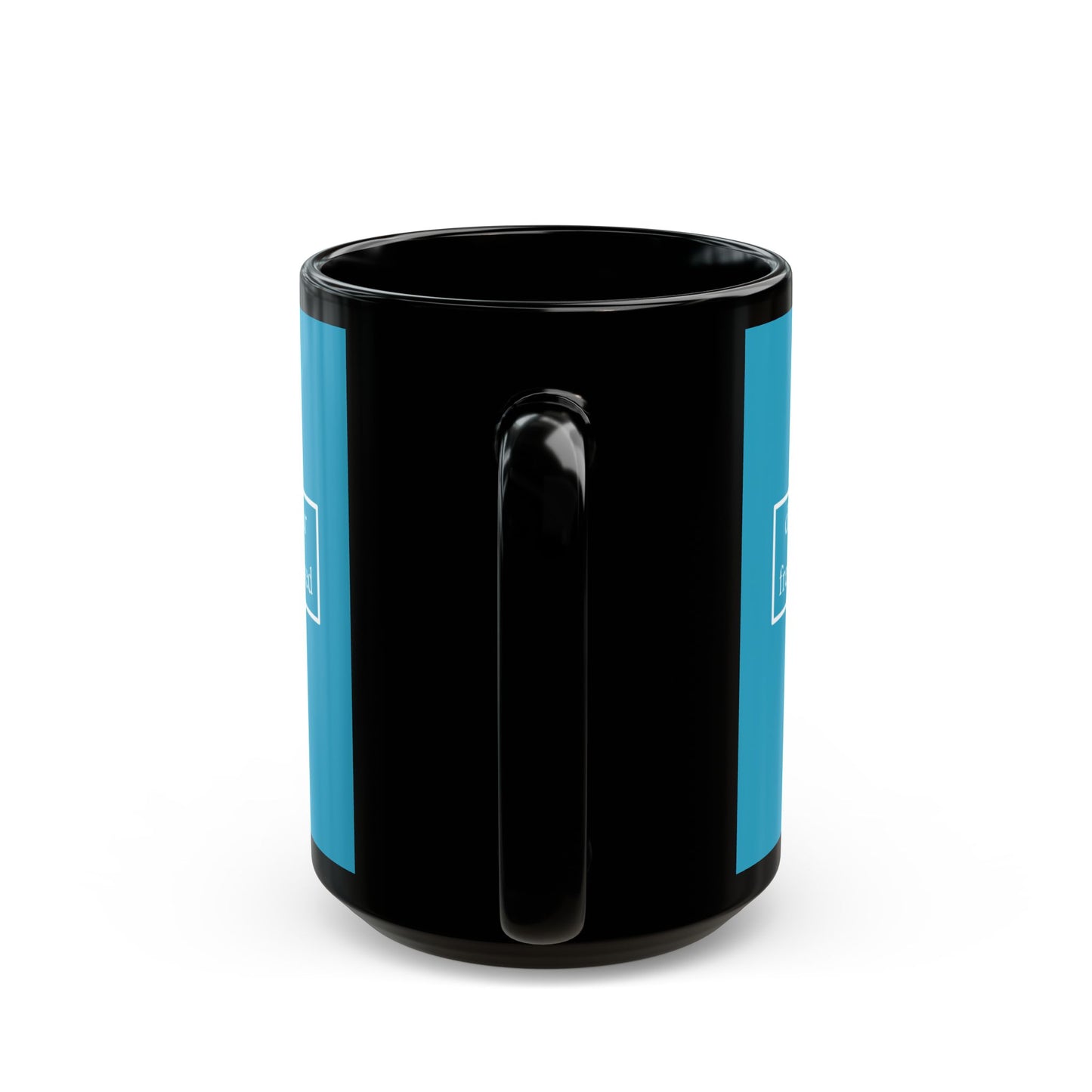 don't assume your freedoms are assured White font Turquoise Mug by theGreenDragonTavern.shop