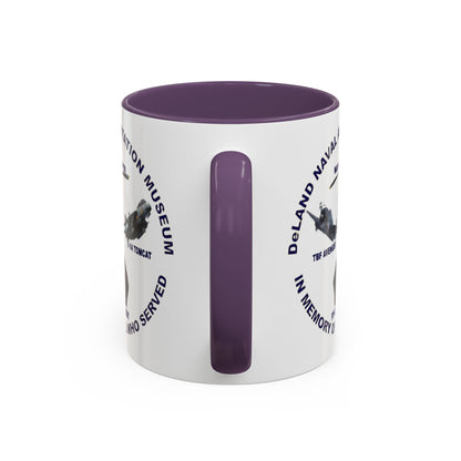 DNASM Student art White Accent Mug by theGreenDragonTavern.shop