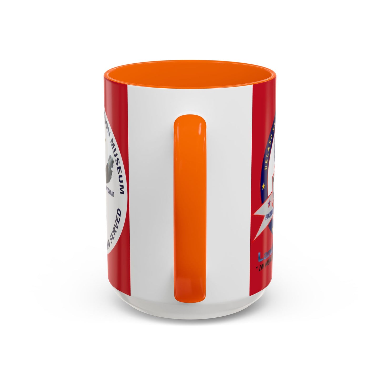 DNASM 2-sided, Founding & Student Art w/WhiteBG Red Accent Mug by theGreenDragonTavern.shop