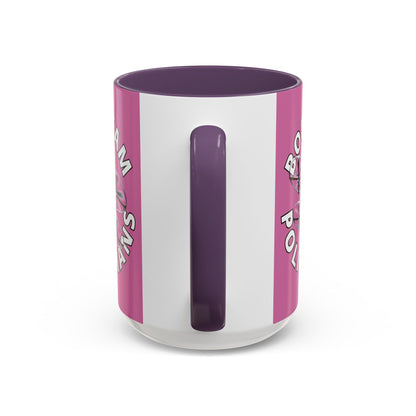 Bodycam the Politicians Drone Pink Accent Mug by theGreenDragonTavern.shop