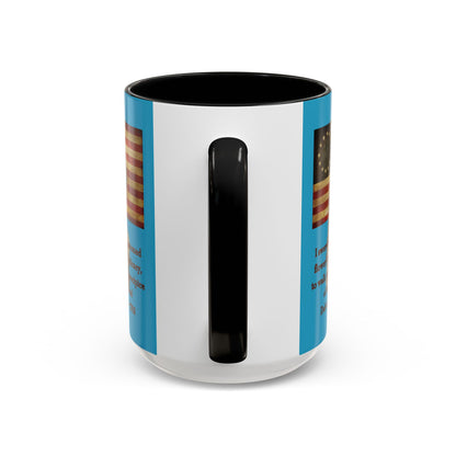 Deborah Sampson, America's Mulan Turquoise Accent Mug by theGreenDragonTavern.shop