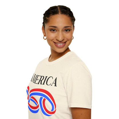 America 250 Black font, Light colors, Unisex T-Shirt by theGreenDragonTavern.shop