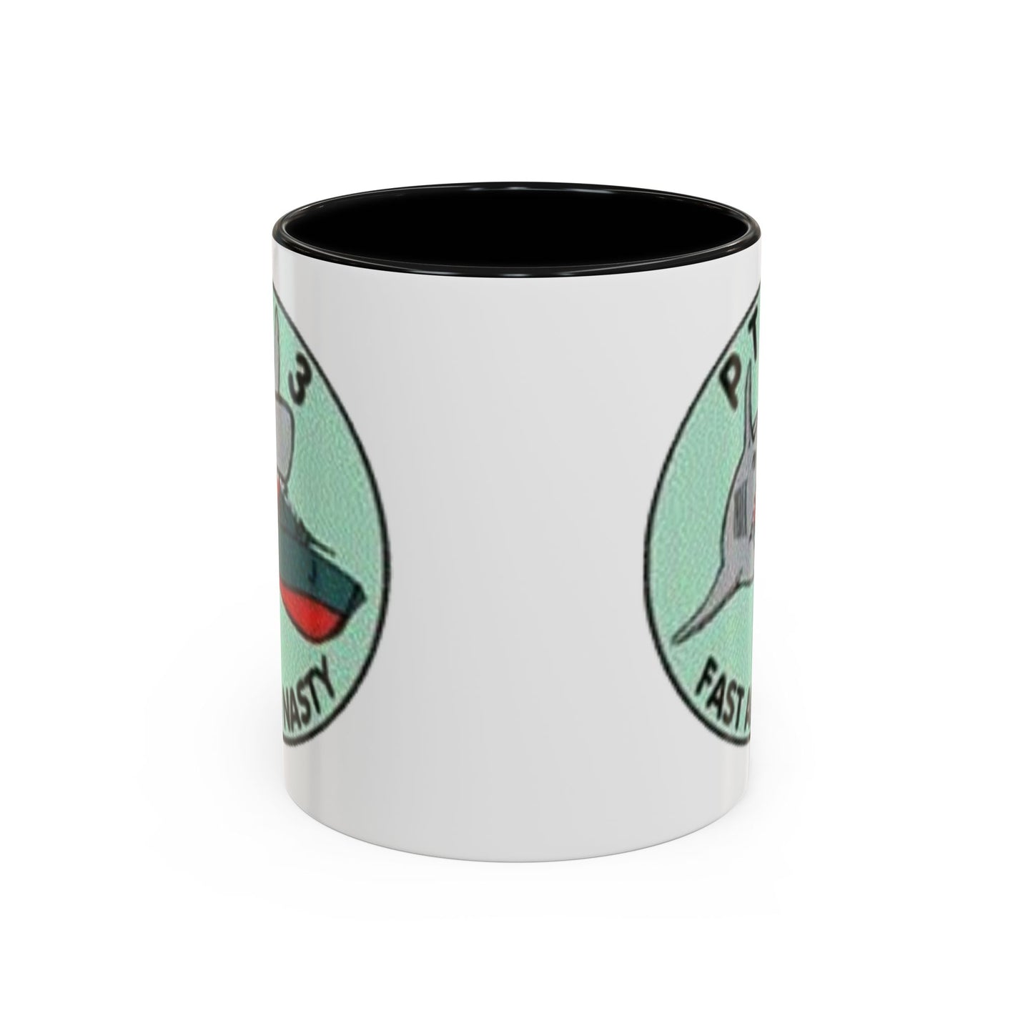 DNASM PTF-3 White Accent Mug by theGreenDragonTavern.shop