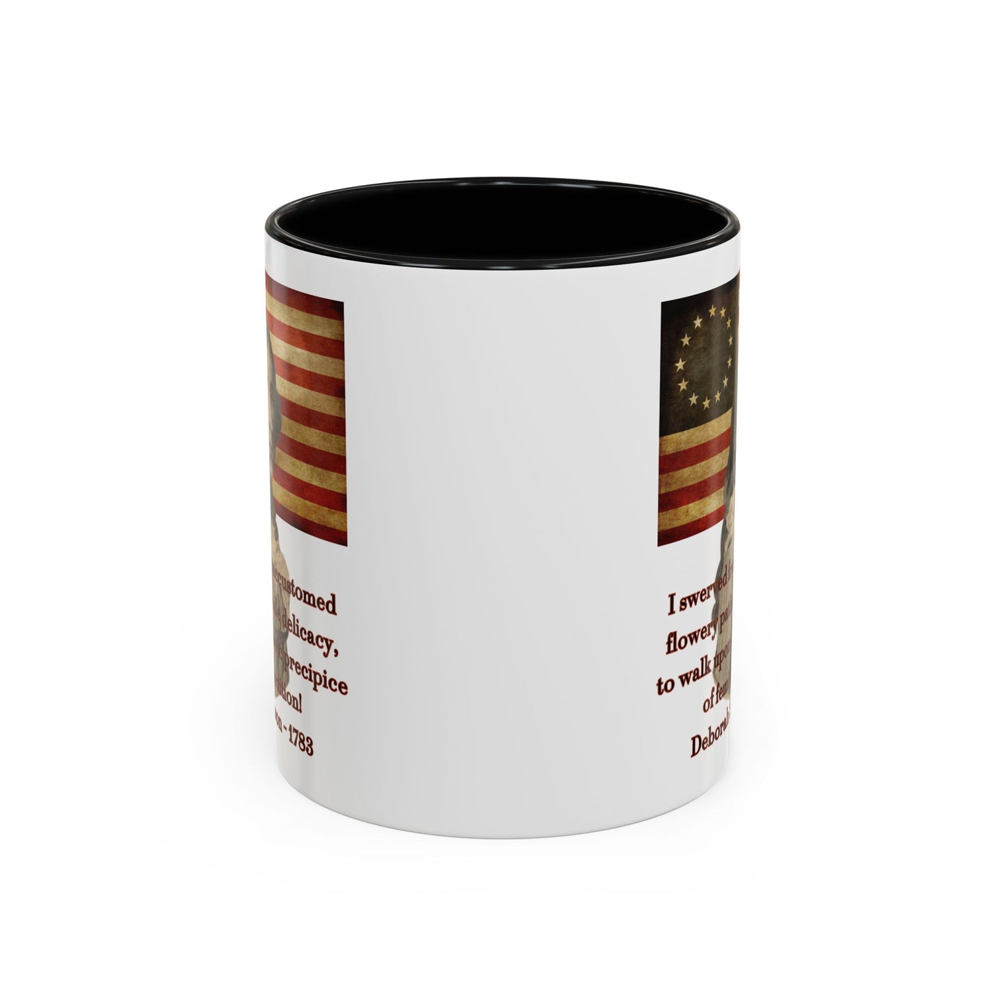 Deborah Sampson, America's Mulan White Accent Mug by theGreenDragonTavern.shop