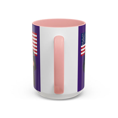 "Traitors and Patriots" Ulysses Grant Dark Purple Accent Mug by theGreenDragonTavern.shop