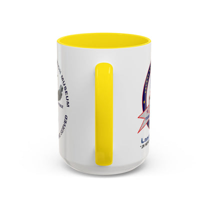 DNASM 2-sided, Founding & Student Art White Accent Mug by theGreenDragonTavern.shop