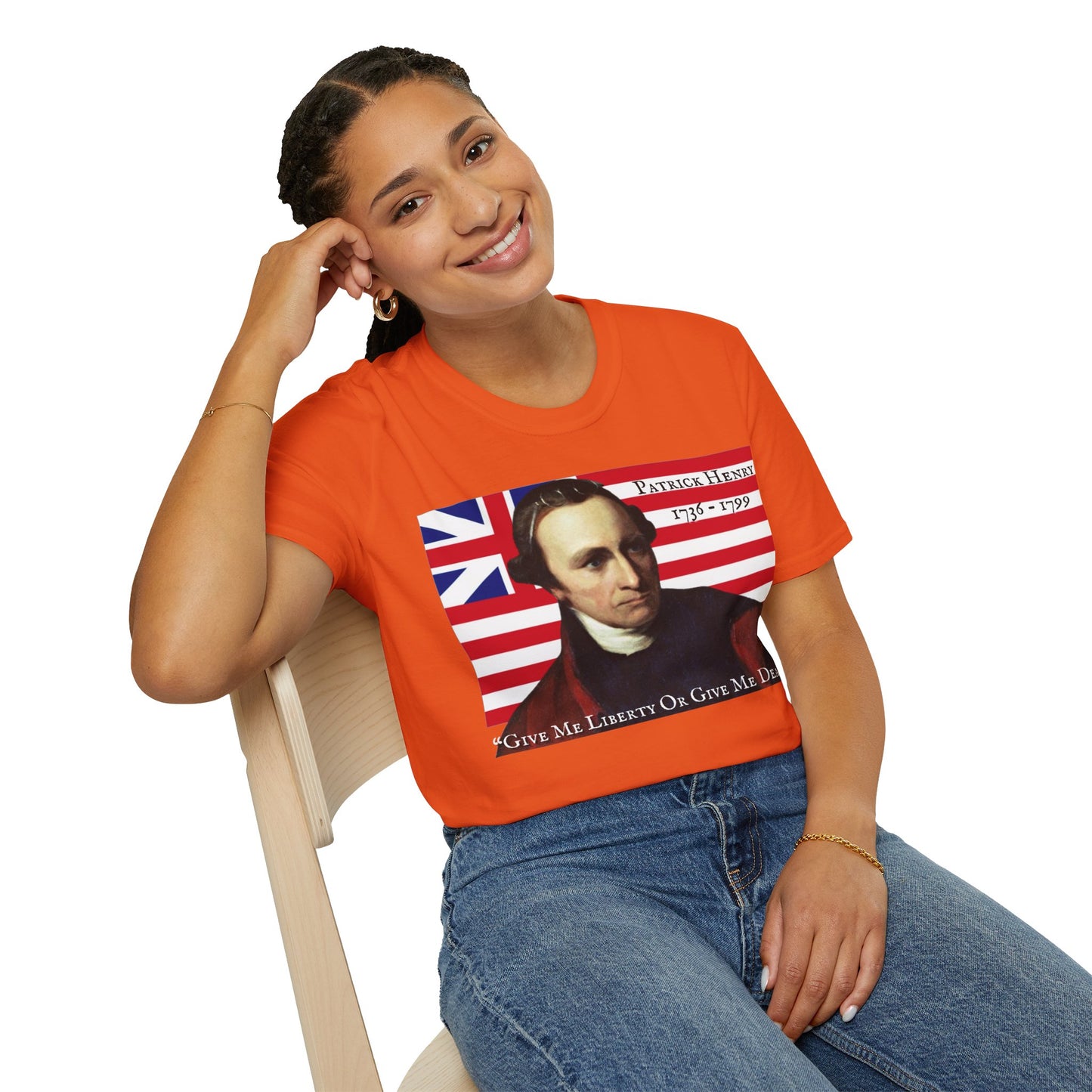 Patrick Henry LTcolors Unisex T-Shirt by theGreenDragonTavern.shop