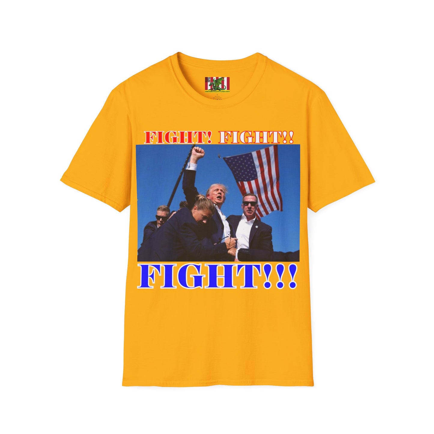 FIGHT! FIGHT!! FIGHT!!! Light colors Unisex T-Shirt by theGreenDragonTavern.shop