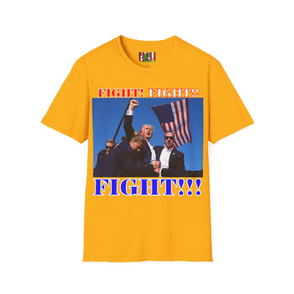 FIGHT! FIGHT!! FIGHT!!! Light colors Unisex T-Shirt by theGreenDragonTavern.shop