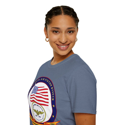 DeLand Naval Air Station Museum Darker Colors Unisex T-Shirt by theGreenDragonTavern.shop