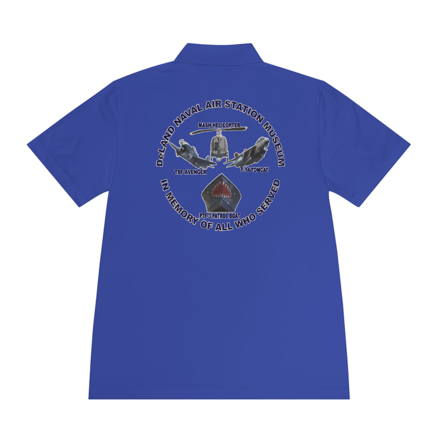 DNASM Student Art 2-Sided Sport Polo Shirt by theGreenDragonTavern.shop