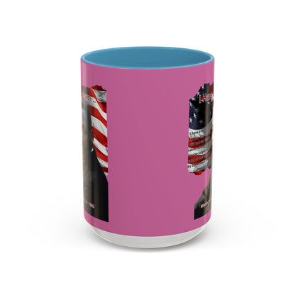 "I Have a Dream" MLKJr Pink Accent Mug by theGreenDragonTavern.shop