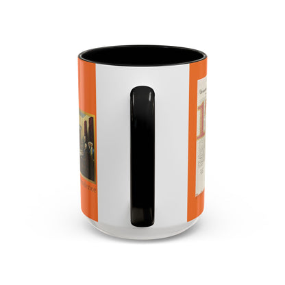 Declaration of Independence Orange Accent Mug by theGreenDragonTavern.shop