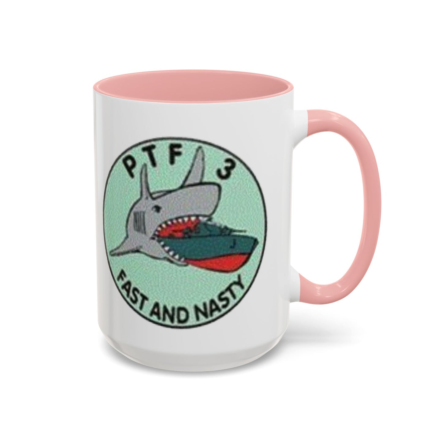 DNASM PTF-3 White Accent Mug by theGreenDragonTavern.shop