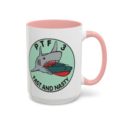 DNASM PTF-3 White Accent Mug by theGreenDragonTavern.shop