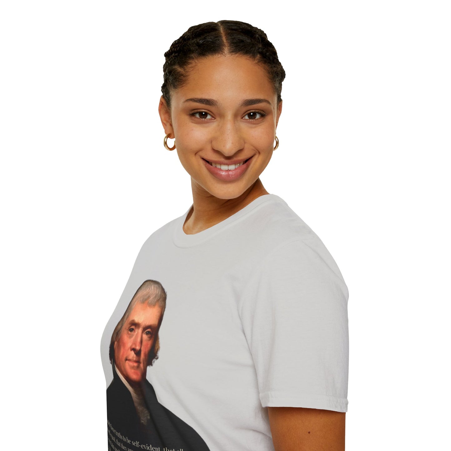 We hold these truths to be self-evident Light colors Unisex T-Shirt by theGreenDragonTavern.shop