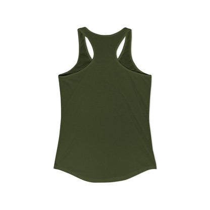 Vendetta, "Give me liberty, or give me death!" Women's Racerback Tank Top by theGreenDragonTavern.shop