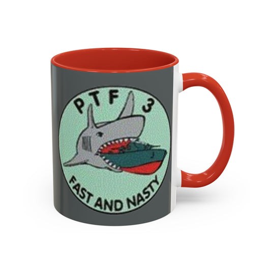 DNASM PTF-3 Grey Accent Mug by theGreenDragonTavern.shop