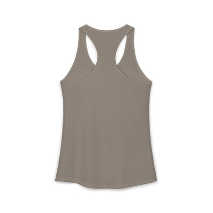Hula Girl Packin' Heat Women's Racerback Tank Top by theGreenDragonTavern.shop