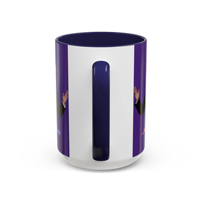 Trump...will be Trump Dark Purple Accent Mug by theGreenDragonTavern.shop