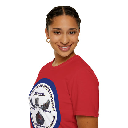 DNASM Student Art Navy Frame Lighter colors Unisex T-Shirt by theGreenDragonTavern.shop