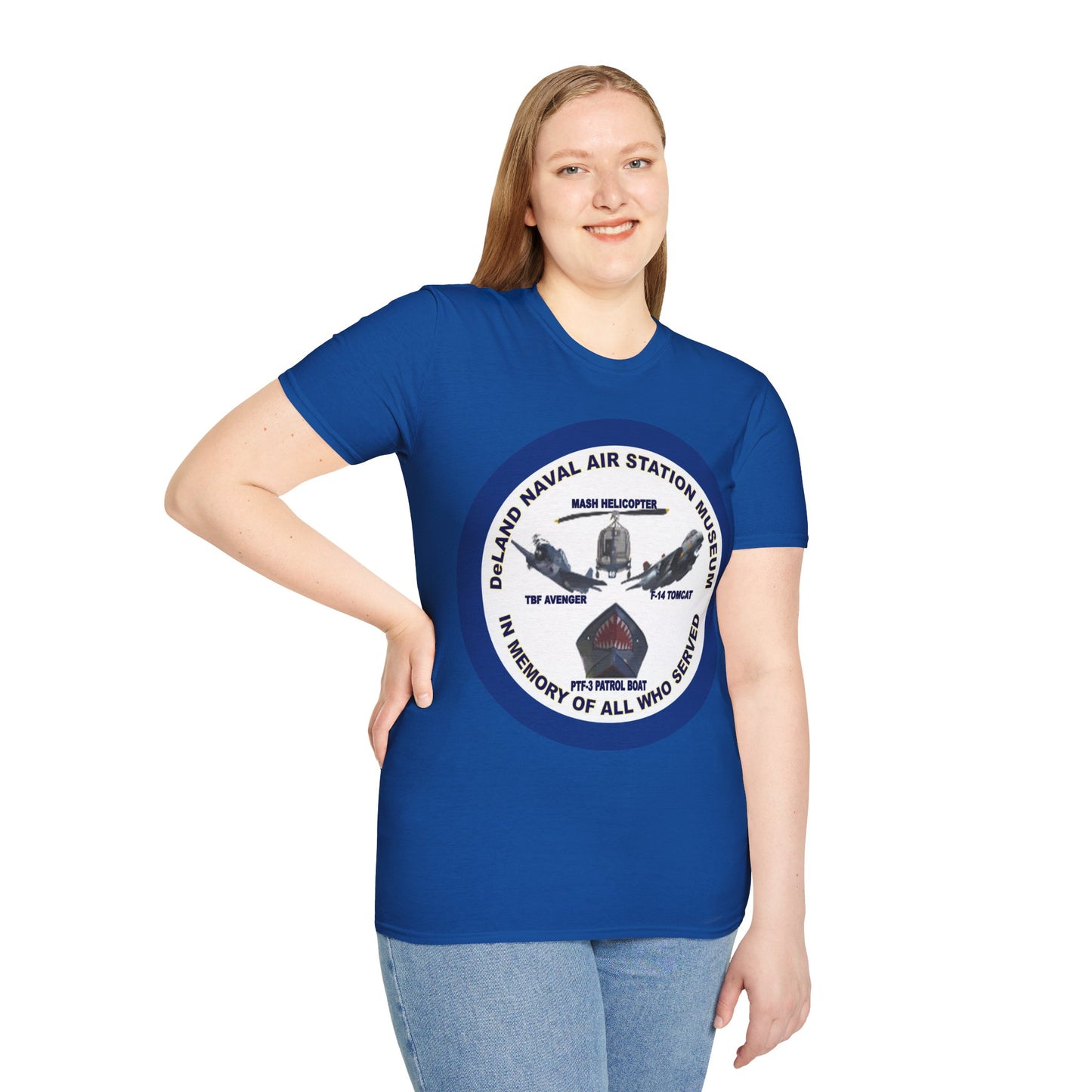 DNASM Student Art Navy Frame Darker colors Unisex T-Shirt by theGreenDragonTavern.shop