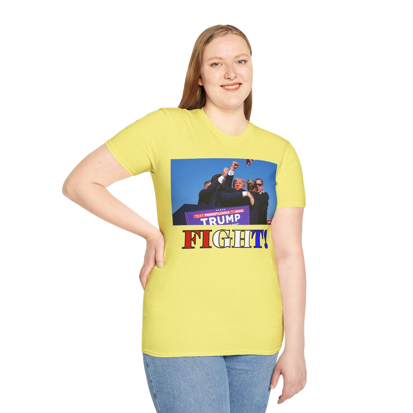 Fight! Light colors Unisex T-Shirt by theGreenDragonTavern.shop