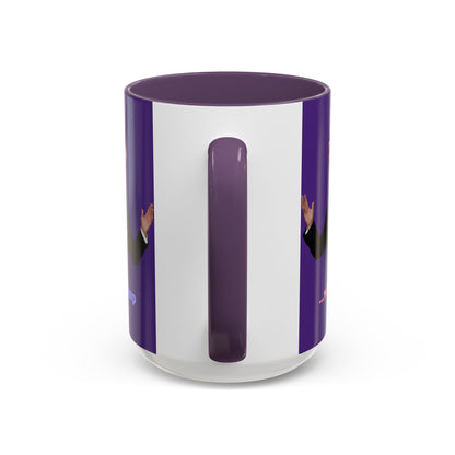 Trump...will be Trump Dark Purple Accent Mug by theGreenDragonTavern.shop