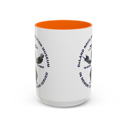 DNASM Student art White Accent Mug by theGreenDragonTavern.shop