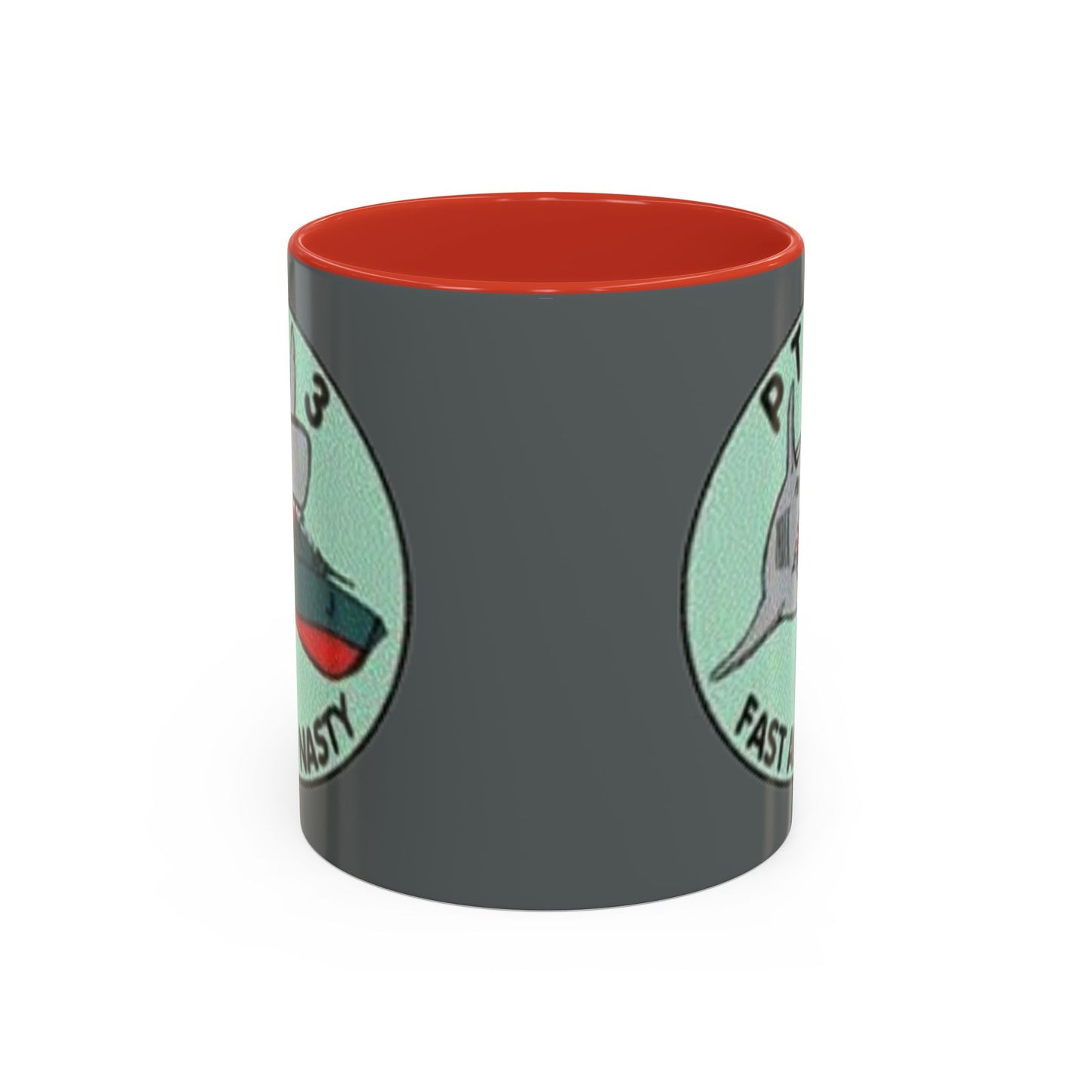 DNASM PTF-3 Grey Accent Mug by theGreenDragonTavern.shop