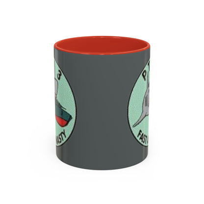 DNASM PTF-3 Grey Accent Mug by theGreenDragonTavern.shop