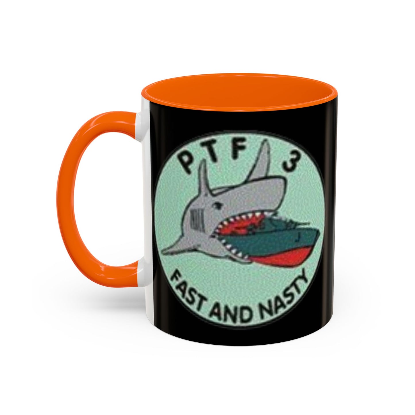 DNASM PTF-3 Black Accent Mug by theGreenDragonTavern.shop