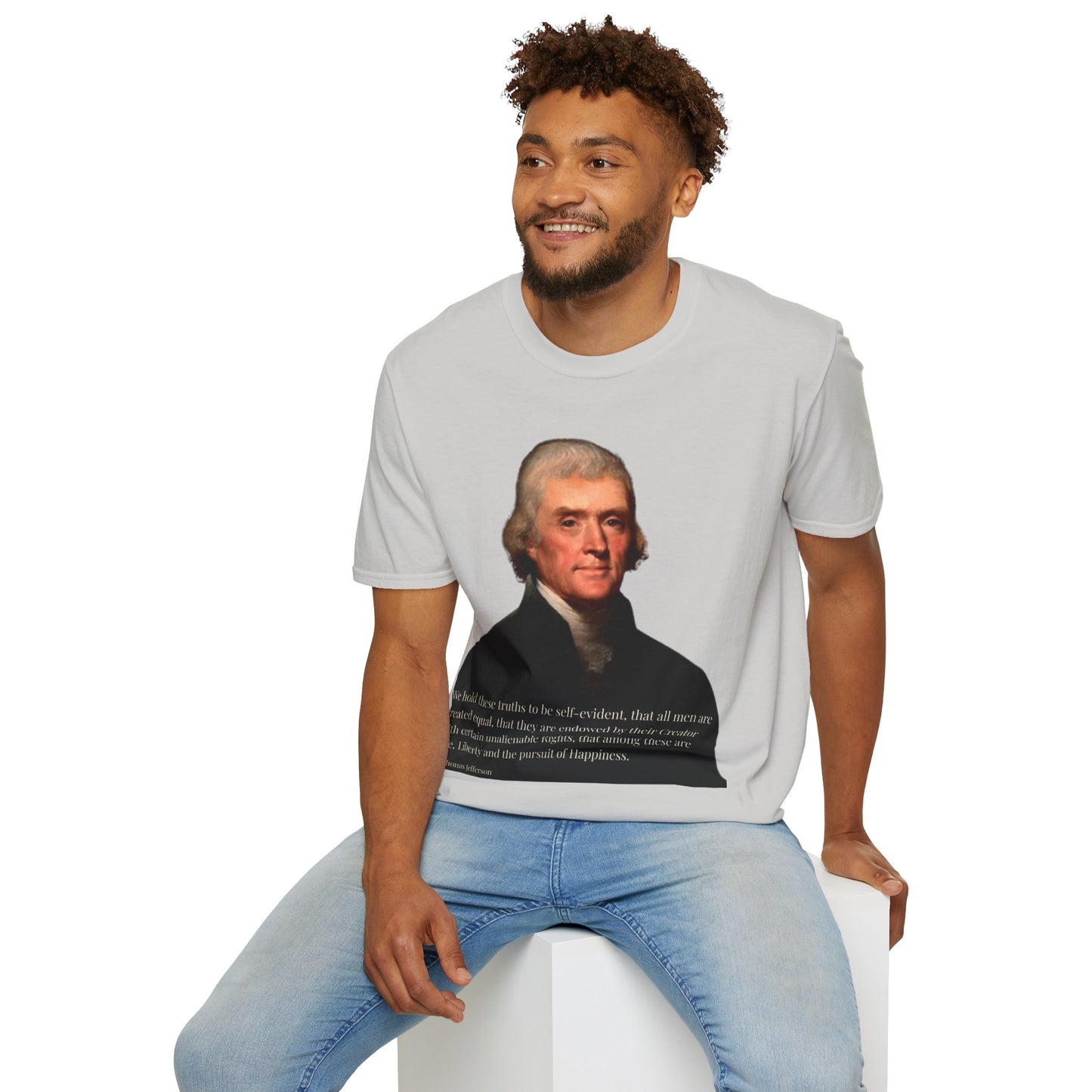 We hold these truths to be self-evident Light colors Unisex T-Shirt by theGreenDragonTavern.shop
