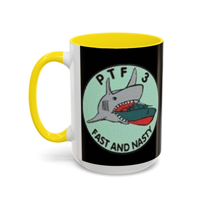 DNASM PTF-3 Black Accent Mug by theGreenDragonTavern.shop