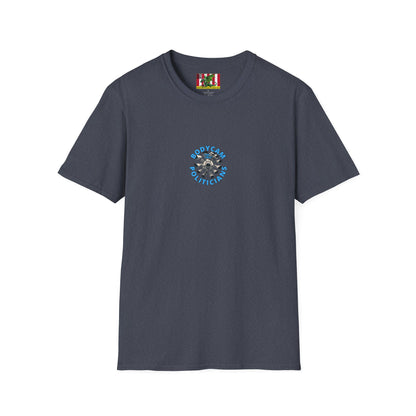 2-sided, Bodycam the Politicians Cameras Dark colors Unisex T-Shirt by theGreenDragonTavern.shop