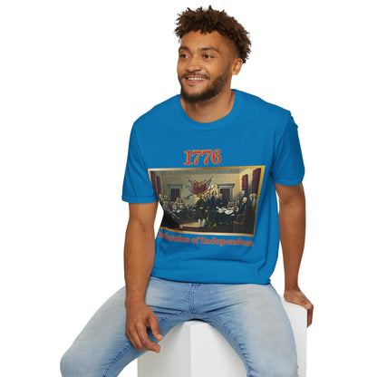 Declaration of Independence Dark colors Unisex T-Shirt by theGreenDragonTavern.shop