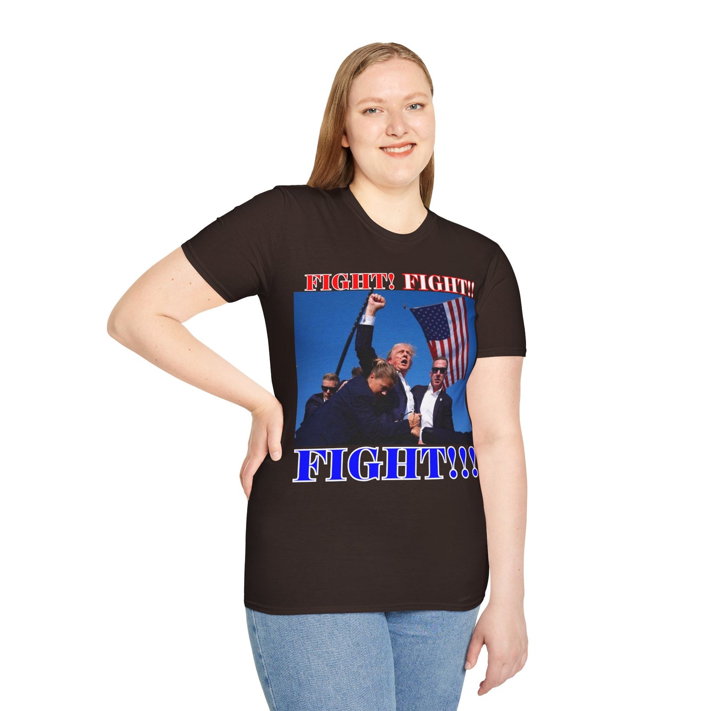 FIGHT! FIGHT!! FIGHT!!! Dark colors Unisex T-Shirt by theGreenDragonTavern.shop