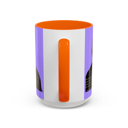 We hold these truths to be self-evident Light Purple Accent Mug by theGreenDragonTavern.shop