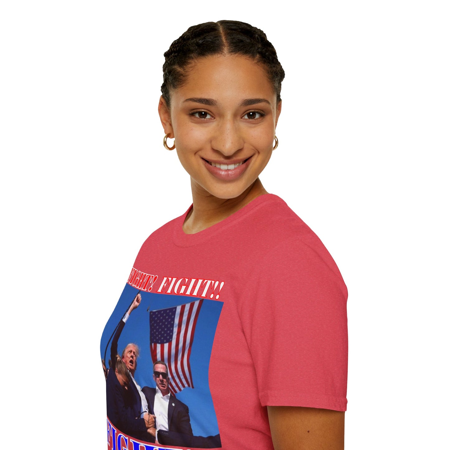 FIGHT! FIGHT!! FIGHT!!! Light colors Unisex T-Shirt by theGreenDragonTavern.shop