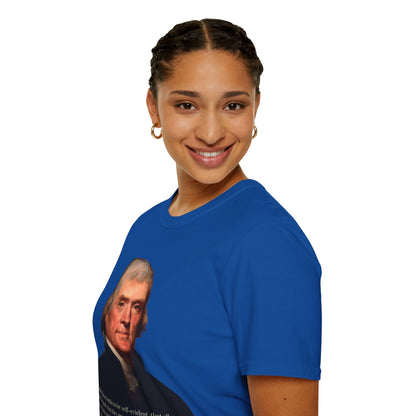 We hold these truths to be self-evident Dark colors Unisex T-Shirt by theGreenDragonTavern.shop