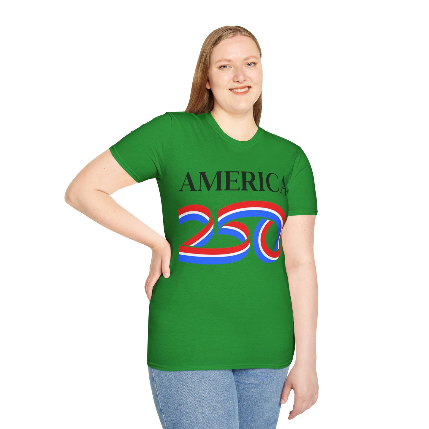 America 250 Black font, Dark colors, Unisex T-Shirt by theGreenDragonTavern.shop
