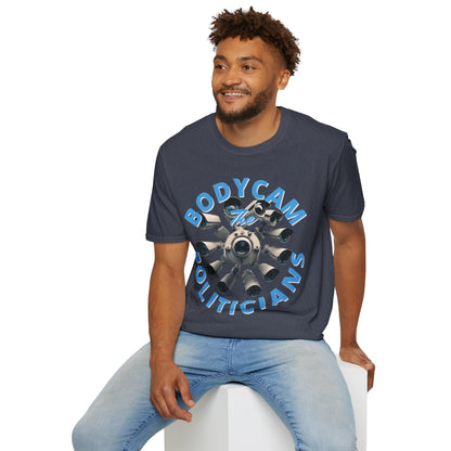 Bodycam the Politicians Cameras Dark colors Unisex T-Shirt by theGreenDragonTavern.shop