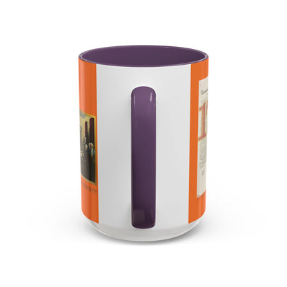 Declaration of Independence Orange Accent Mug by theGreenDragonTavern.shop