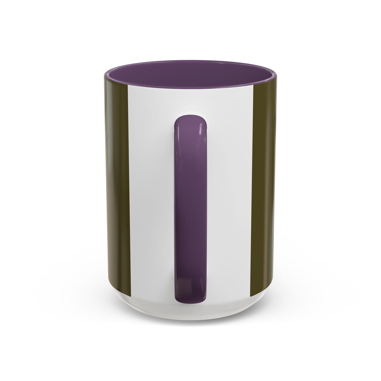 Hula Girl Packin' Heat Dark Green Accent Mug by theGreenDragonTavern.shop