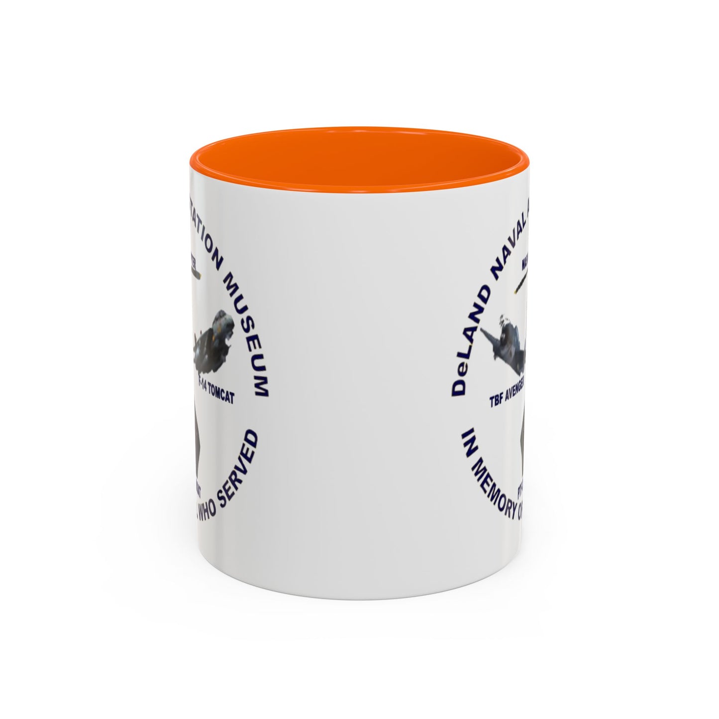 DNASM Student art White Accent Mug by theGreenDragonTavern.shop