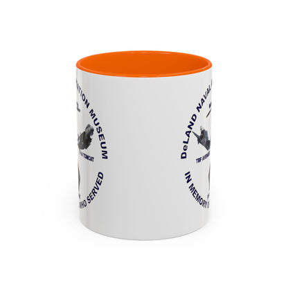 DNASM Student art White Accent Mug by theGreenDragonTavern.shop